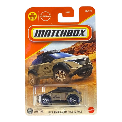 Matchbox 2023 Nissan Ariya Pole To Pole - 2025 Matchbox Series 18/125 - for just $1.79! 