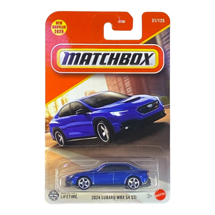 Matchbox 2024 Subaru WRX S4 STi - 2025 Matchbox Series 31/125 - for just $1.79! 