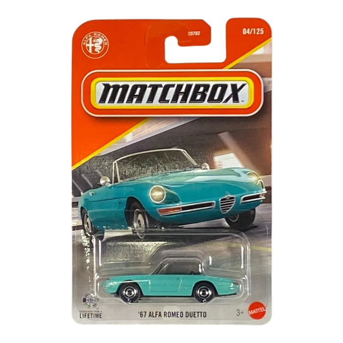 Matchbox '67 Alfa Romeo Duetto | 2026 Matchbox Series 04/125 - for just $1.99! 