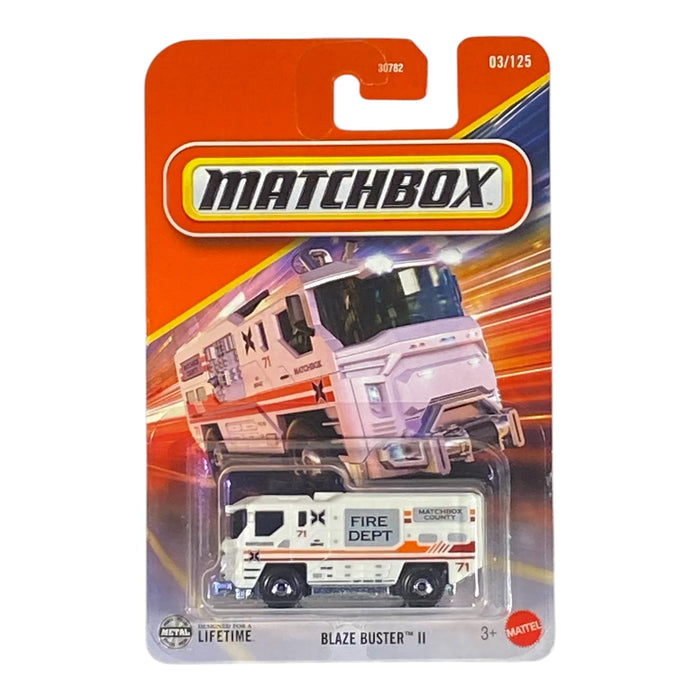 Matchbox Blaze Blaster II - 2025 Matchbox Series 03/125 - for just $1.79! 