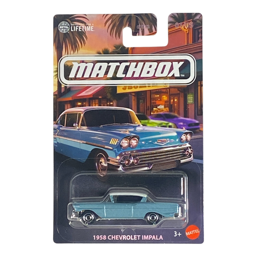 Matchbox 1958 Chevrolet Impala - Matchbox Local Cruisers Series 01/05 - for just $1.99! 
