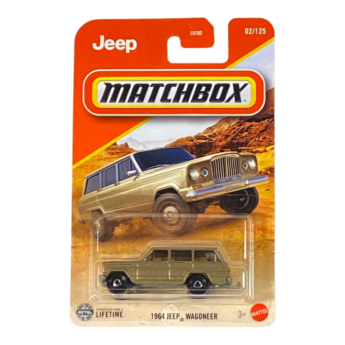 Matchbox 1964 Jeep Wagoneer - 2025 Matchbox Series 02/125 - for just $2.25! 