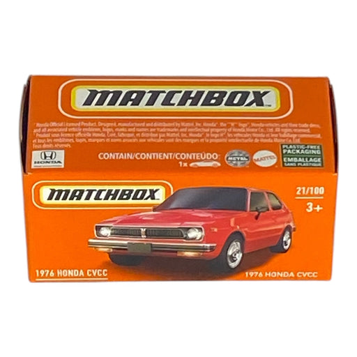 Matchbox 1976 Honda CVCC - Power Grabs - Matchbox Series 21/100 - for just $1.79! 