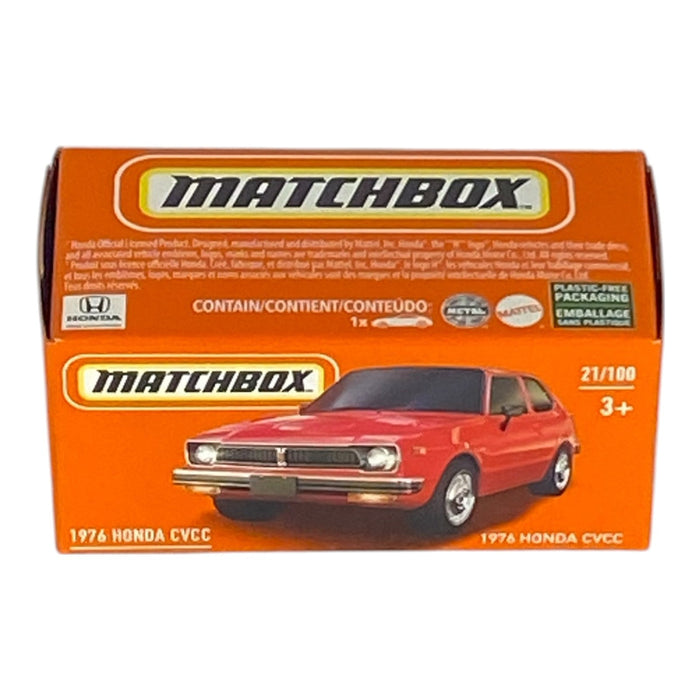 Matchbox 1976 Honda CVCC - Power Grabs - Matchbox Series 21/100 - for just $1.79! 