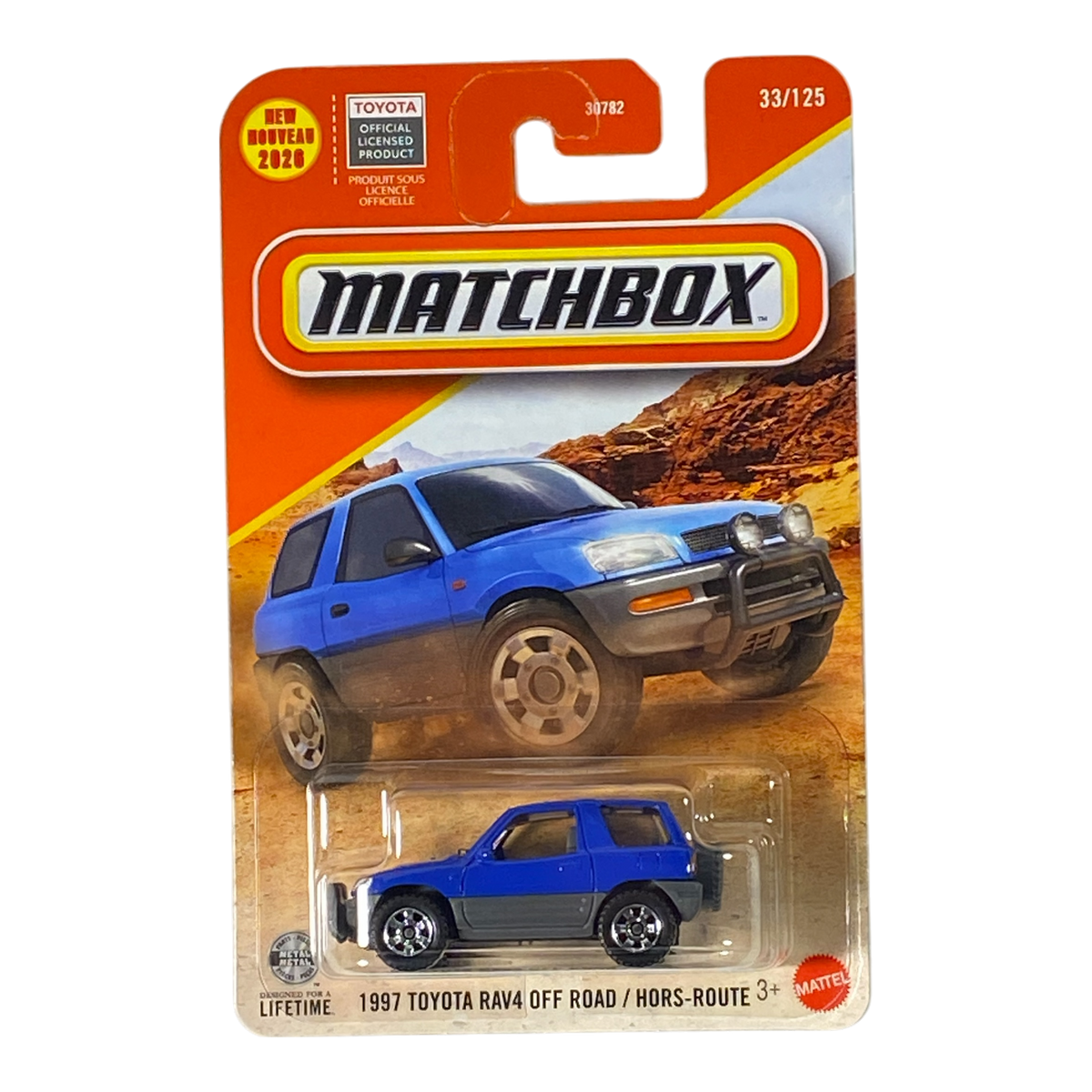 Matchbox 1997 Toyota RAV4 Off Road / Hors-Route - 2026 Matchbox Series ...