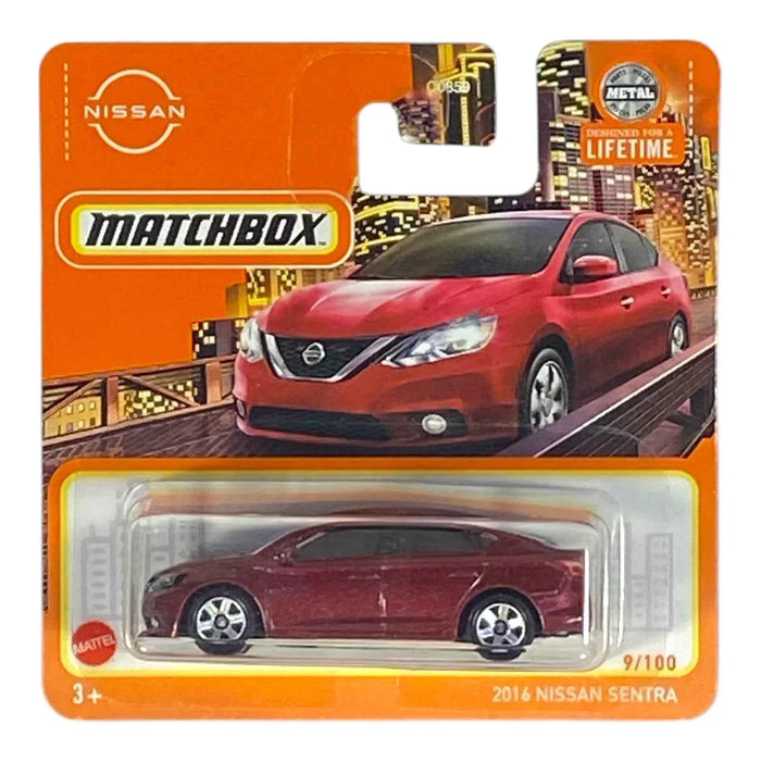 Matchbox 2016 Nissan Sentra - Matchbox Series 9/100 Short Card - for just $1.79! 