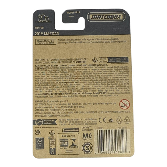 Matchbox 2019 Mazda3 - Matchbox 70 Years Series 50/100 - for just $1.79! 