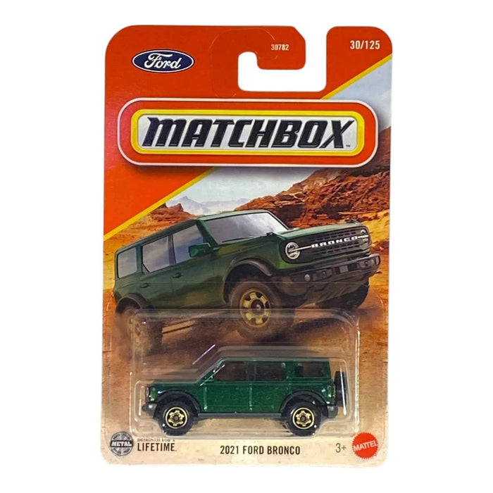 Matchbox 2021 Ford Bronco - 2025 Matchbox Series 30/125 - for just $1.79! 