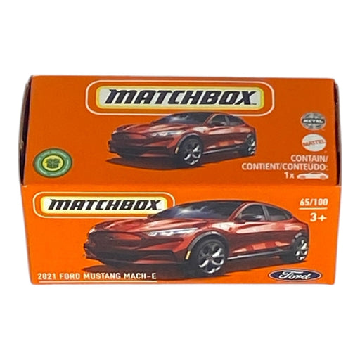 Matchbox 2021 Ford Mustang Mach-E - Power Grabs - Matchbox Series 65/100 - for just $1.79! 