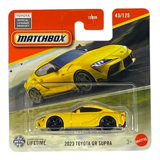 Matchbox 2023 Toyota GR Supra - 2025 Matchbox Series 43/125 (Short Card) - for just $1.99! 