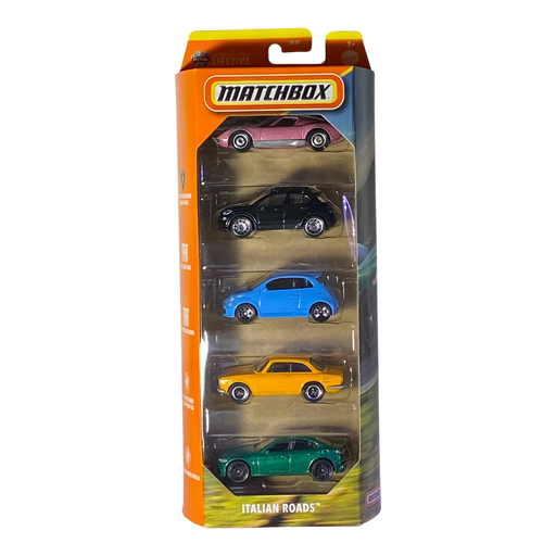 Matchbox Italian Roads 5 Pack Die-Cast Set - for just $11.99! 