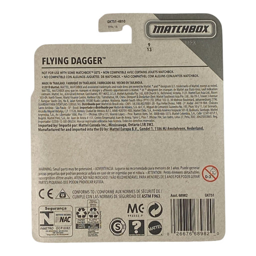 Matchbox Flying Dagger - Sky Busters Series 9/13 - for just $4.99! 