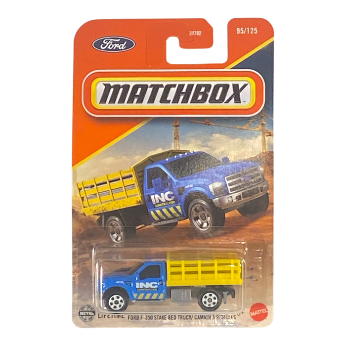 Matchbox Ford F-150 Stake Truck - Matchbox 2025 Series 95/125 - for just $1.89! 