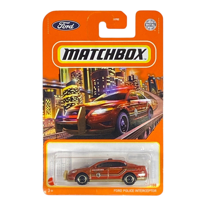 Matchbox Ford Police Interceptor | Matchbox Series 81/100 - for just $1.99! 