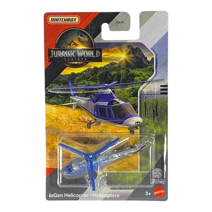 Matchbox InGen Helicopter - Jurassic World Rebirth Collection - for just $3.99! 