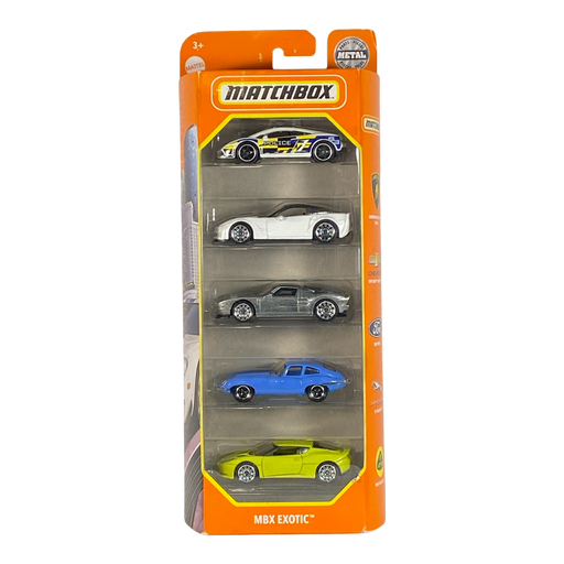 Matchbox MBX Exotic | 5 Pack Edition - for just $12.99! 