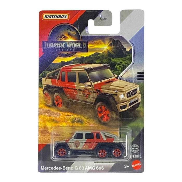Matchbox Mercedes-Benz G 63 AMG 6x6 - Jurassic World Rebirth Collection - for just $4.99! 
