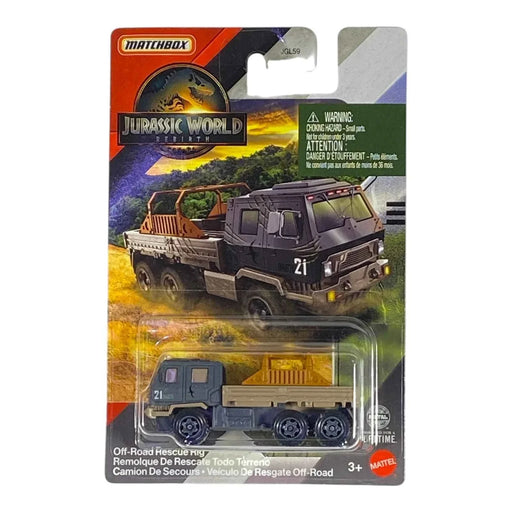 Matchbox Off-Road Rescue Rig - Jurassic World Rebirth Collection - for just $3.25! 