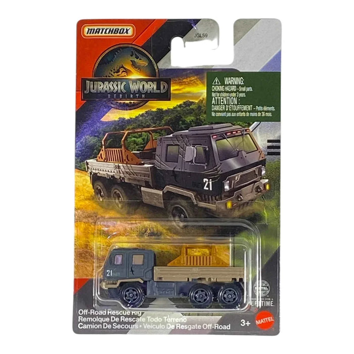 Matchbox Off-Road Rescue Rig - Jurassic World Rebirth Collection - for just $3.25! 