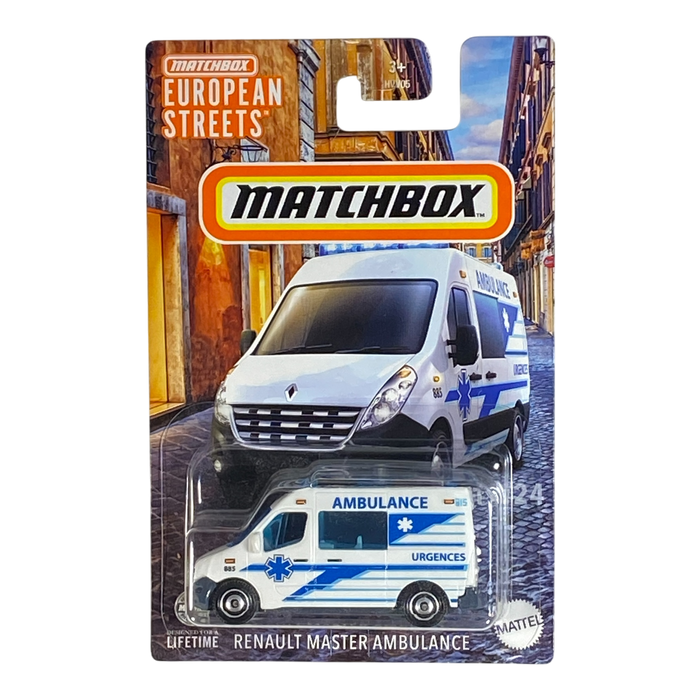 Matchbox Renault Master Ambulance | European Streets Series - for just $2.25! 