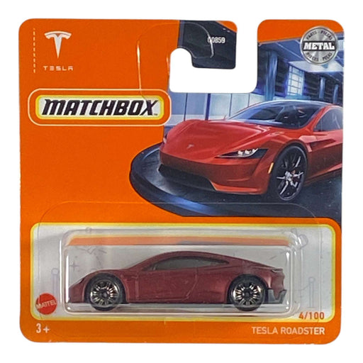 Matchbox Tesla Roadster - Matchbox Series 4/100 Short Card - for just $1.79! 