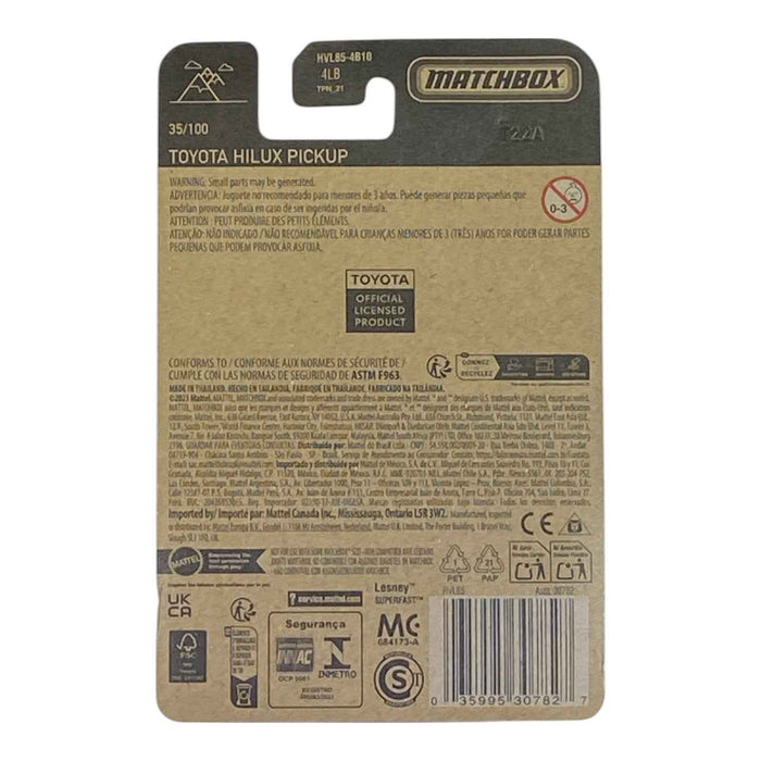 Matchbox Toyota Hilux Pickup - Matchbox Series 35/100 - for just $1.79! 