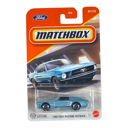 Matchbox 1968 Ford Mustang Fastback - 2025 Matchbox Series 67/125 - for just $1.99! 