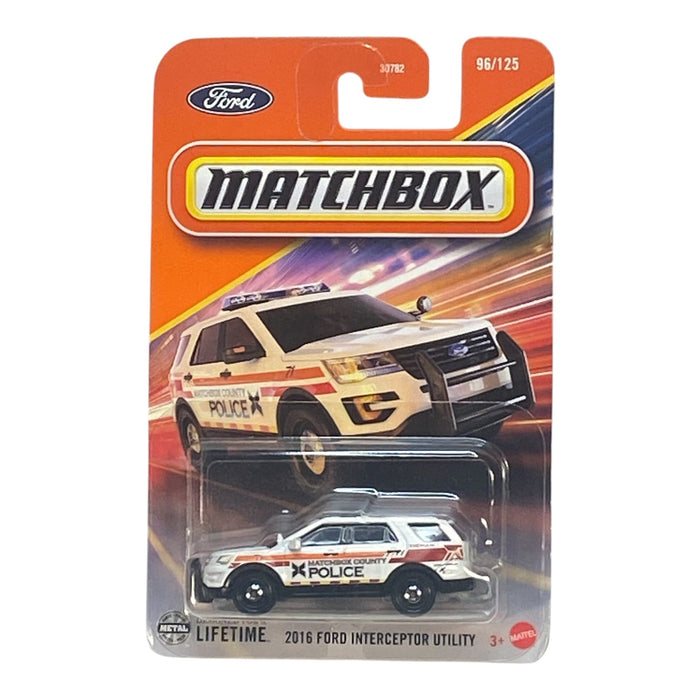 Matchbox 2016 Ford Interceptor Utility - Matchbox Series 96/125 - for just $1.79! 
