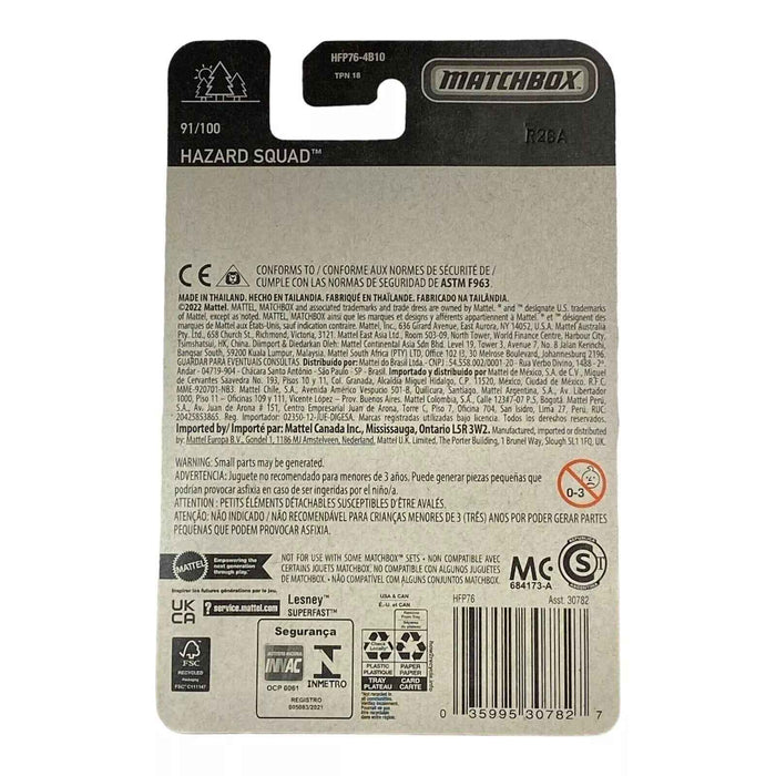 Matchbox Hazard Squad - Sky Buster Air Force - Launch Support - for just $1.79! 