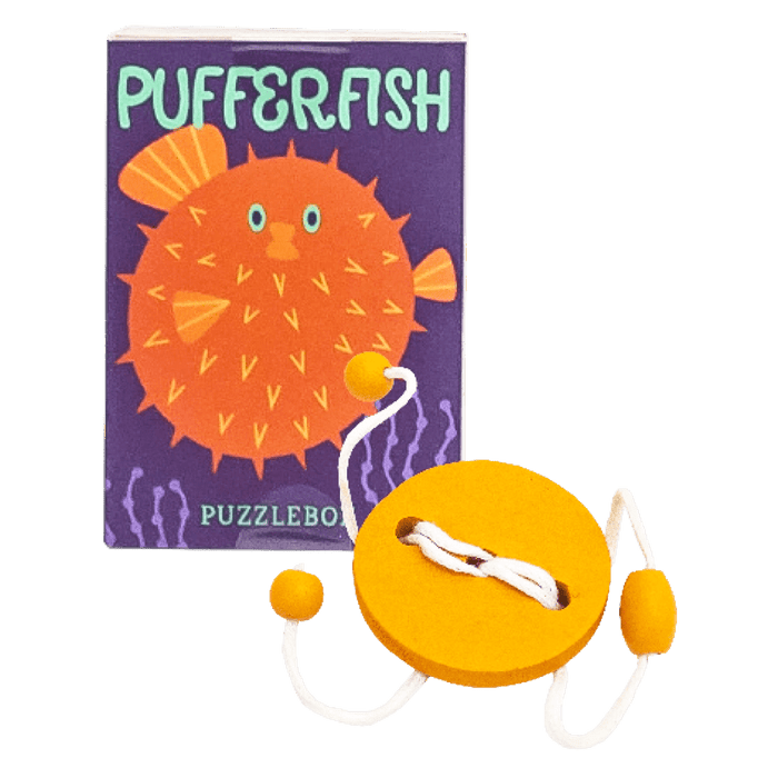 Matchbox Puzzle Box - Pufferfish - for just $2.99! 