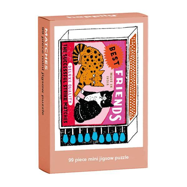 Matches 99 Piece Mini Jigsaw Puzzle Happily - for just $11.99! 