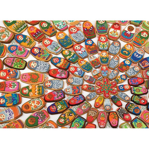 Matryoshka Cookies 1000 Piece Jigsaw Puzzle Cobble Hill - for just $19.99! 