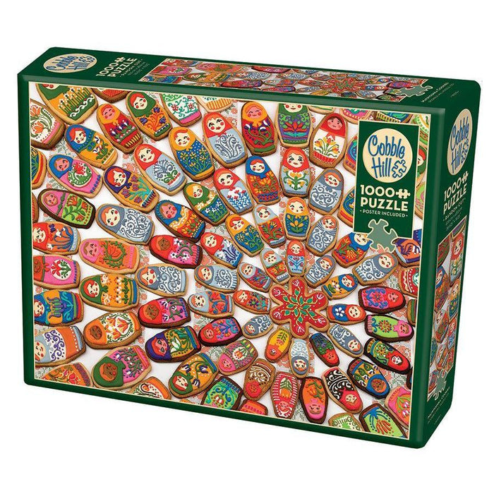 Matryoshka Cookies 1000 Piece Jigsaw Puzzle Cobble Hill - for just $19.99! 