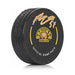Matthew Poitras Boston Bruins Autographed 100th Anniversary Hockey Game Puck - for just $99.99! 