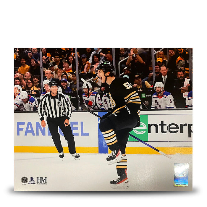 Matthew Poitras Celebration Boston Bruins 8" x 10" Hockey Photo - for just $9.99! 