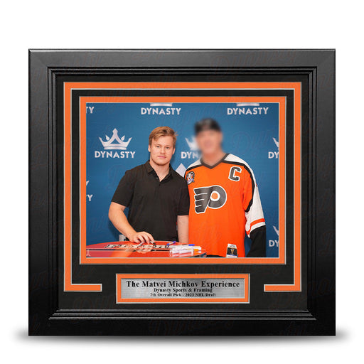 Matvei Michkov Experience Philadelphia Flyers Photo-Op Frame Kit - for just $29.99! 