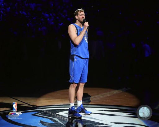 Dirk Nowitzki Dallas Mavericks Final Career Home Game NBA Basketball 8" x 10" Photo - for just $9.99! 