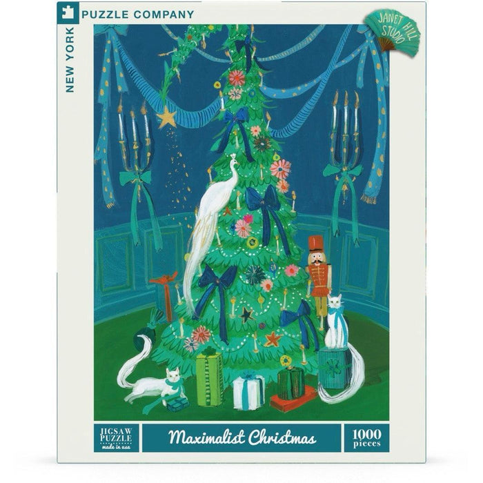 Maximalist Christmas by Janet Hill 1000 Piece Jigsaw Puzzle NYPC - for just $28.99! 