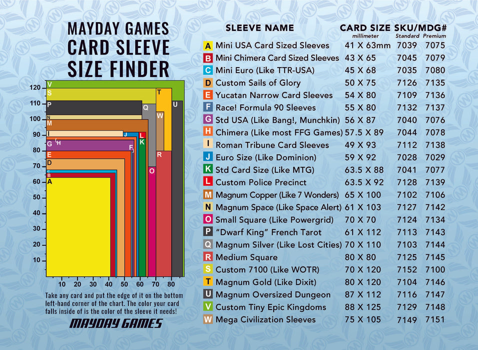 Mayday Games Sleeve Finder - for just $5.95! 