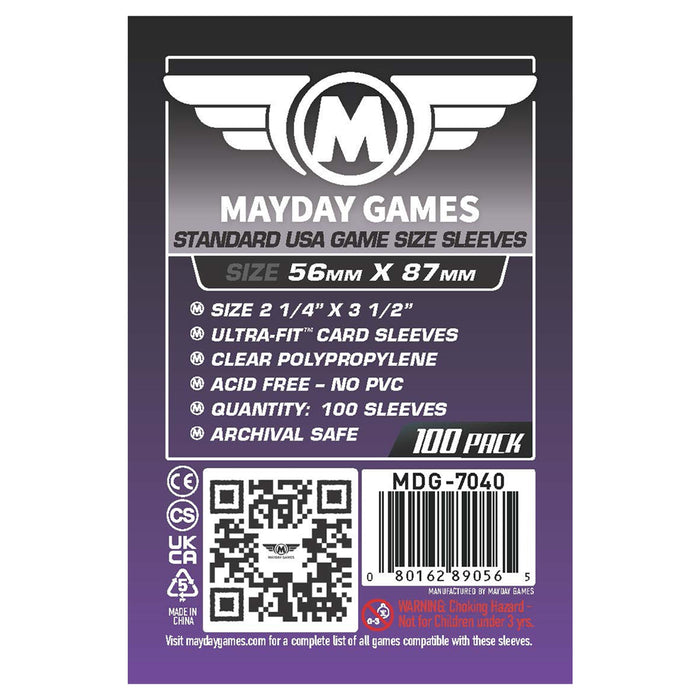 Standard USA Card Sleeves (56x87mm) - for just $2.75! 