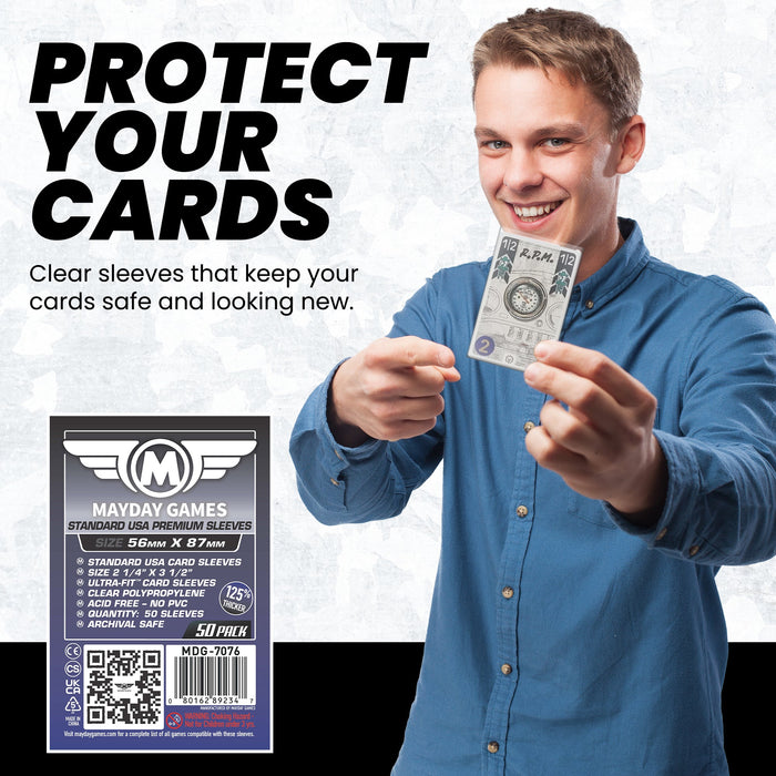 Standard USA Card Sleeves (56x87mm) - for just $2.75! 