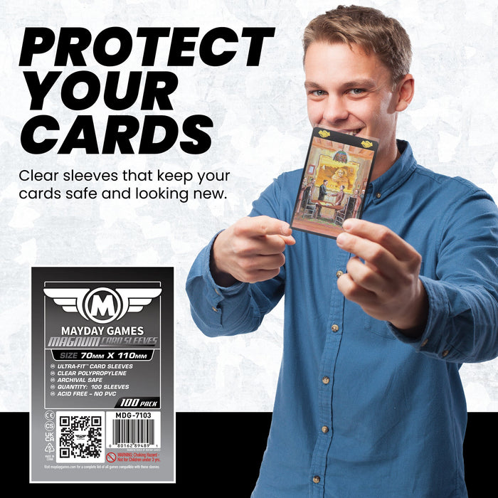 "Lost Cities" Compatible Card Sleeves - Magnum Ultra-Fit  (70x110mm) - for just $4! 