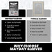 "Lost Cities" Compatible Card Sleeves - Magnum Ultra-Fit  (70x110mm) - for just $4! 