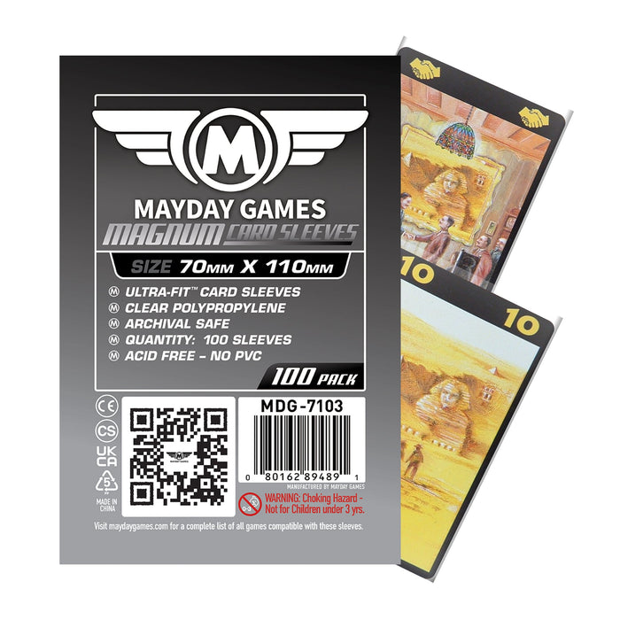 "Lost Cities" Compatible Card Sleeves - Magnum Ultra-Fit  (70x110mm) - for just $4! 