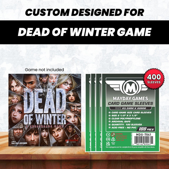 "Dead of Winter" Compatible Card Sleeve Bundle - for just $11! 