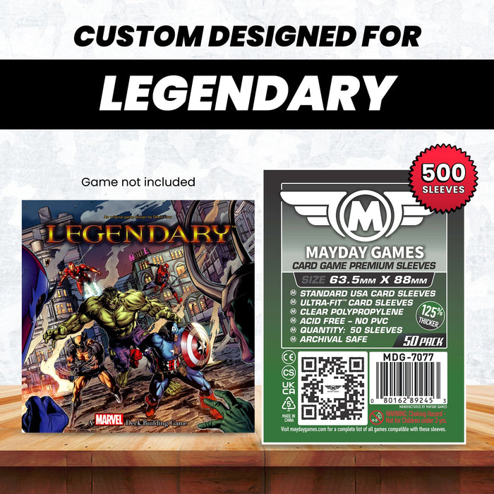 "Legendary" Compatible Card Sleeve Bundle - for just $13.75! 