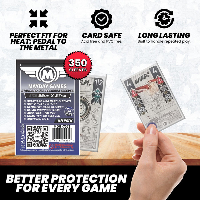"Heat: Pedal to the Metal" Compatible Card Sleeve Bundle - for just $11! 
