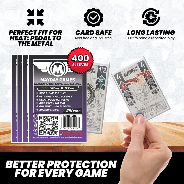 "Heat: Pedal to the Metal" Compatible Card Sleeve Bundle - for just $11! 