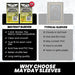 "T.I.M.E. Stories: The Marcy Case" Compatible Card Sleeve Bundle - for just $10! 