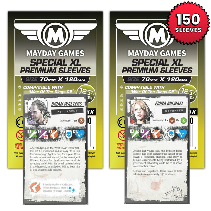 "T.I.M.E. Stories: The Marcy Case" Compatible Card Sleeve Bundle - for just $10! 